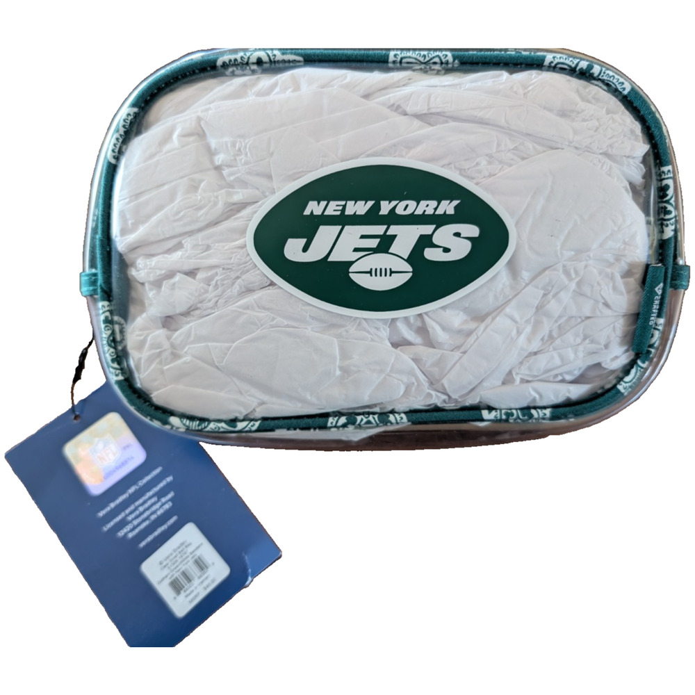 Vera Bradley New York Jets Clear Stadium Belt Bag Gotham Green NFL New